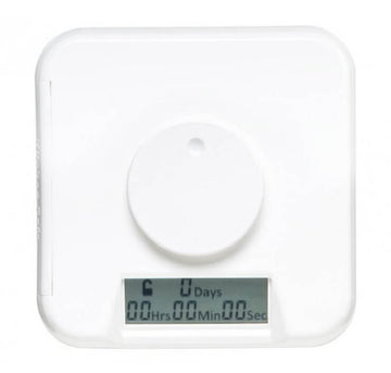 Kitchen Safe Time Locking Container (Medium) Timed Lock Box for Unwanted Temptations (White Lid + Clear Base) - Imported from UK